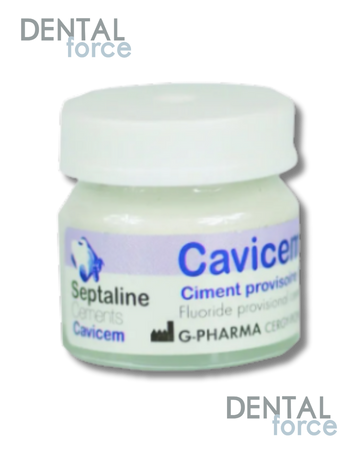 Cavicem Ciment Provisoire Blanc - Pot de 28 Gr
