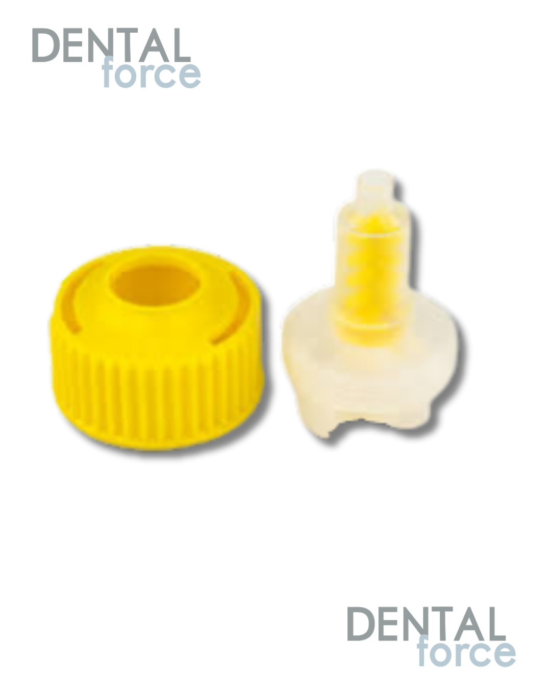 Flexitime Dynamix : Embouts mélangeurs Dynamix Jaunes - 50 PCS