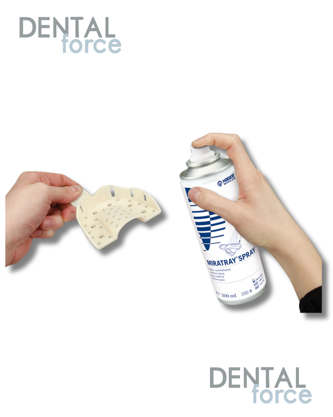 Miratray Adhésif - Spray 225 ml