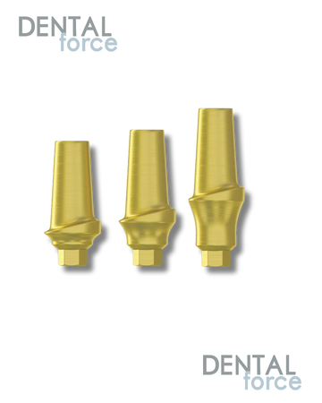 Angle ti-base dsi non-rotational hex concave