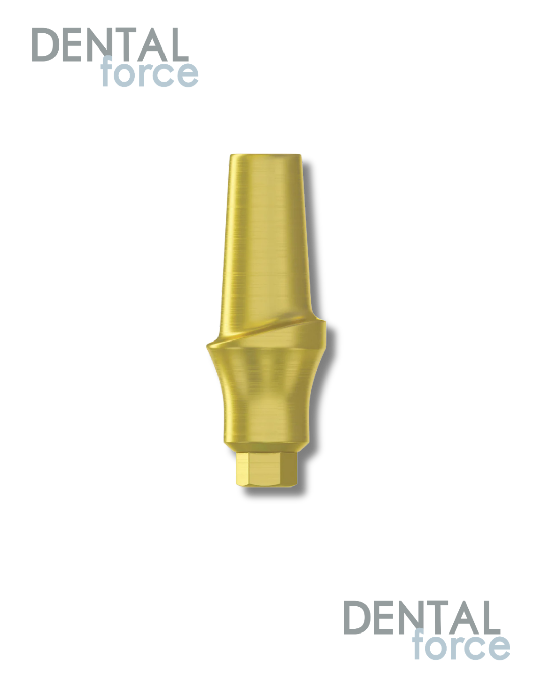 Angle ti-base dsi non-rotational hex concave