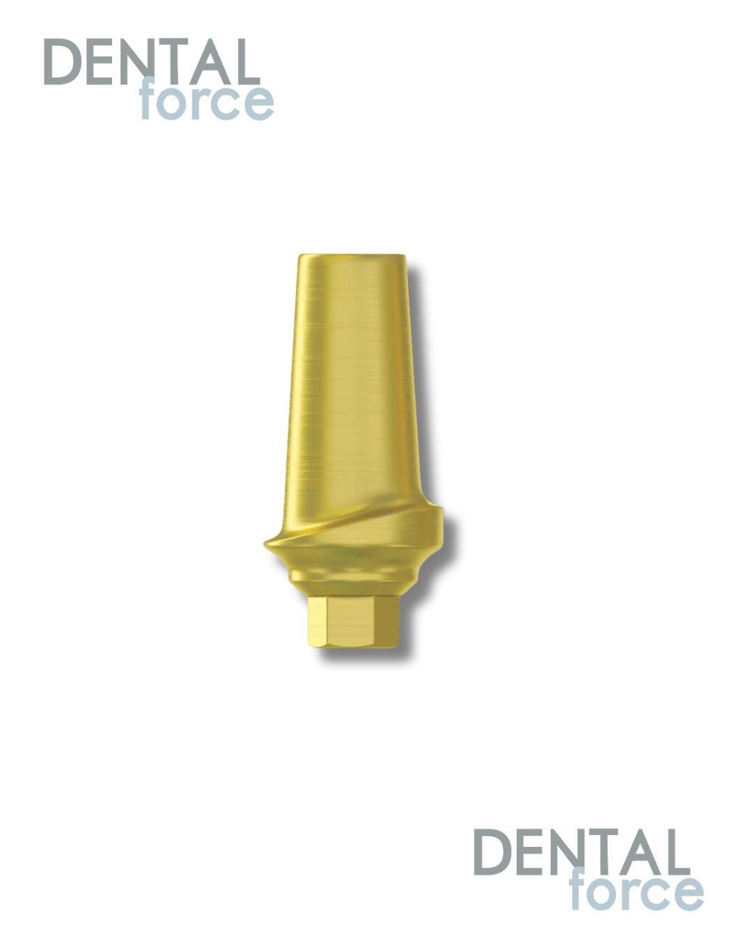 Ti-base dsi non-rotational hex concave