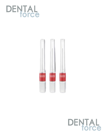 Sopira Carpule 27G, 0.4x38mm Mandibulaire, rouge, 100 pcs.
