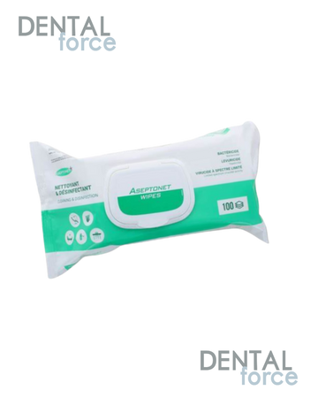Aseptonet Lingettes Pop'up - Sachet de 100