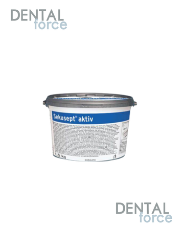 Nettoyant désinfectant Poudre Sekusept™ Aktiv- Seau de 1.5 Kg